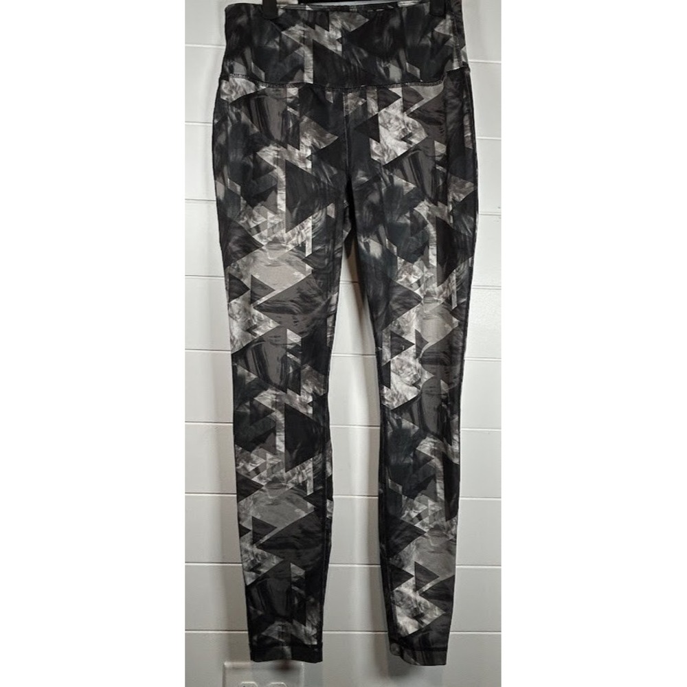 Avia Womens Active Leggings Small 4-6 Geometric Print  Stretch Workout